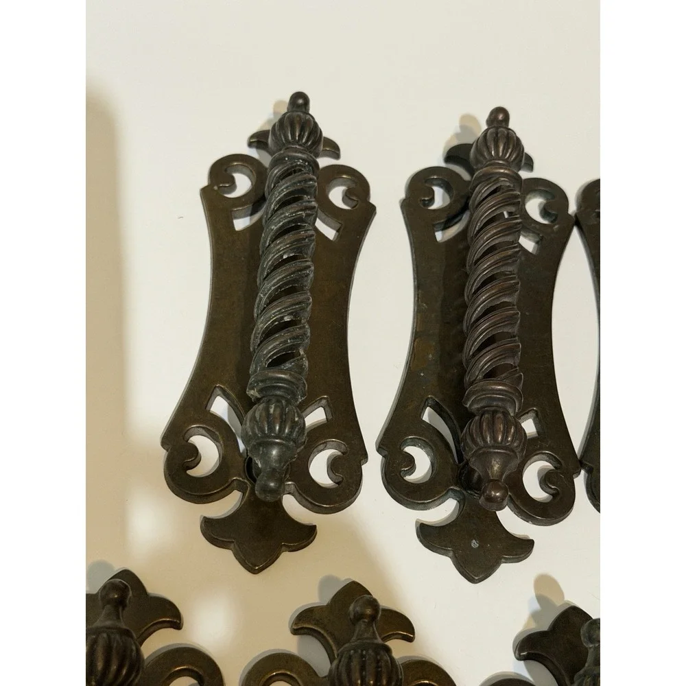 Cabinet Drawer Handle Pulls MCM Brass MCM 7.5